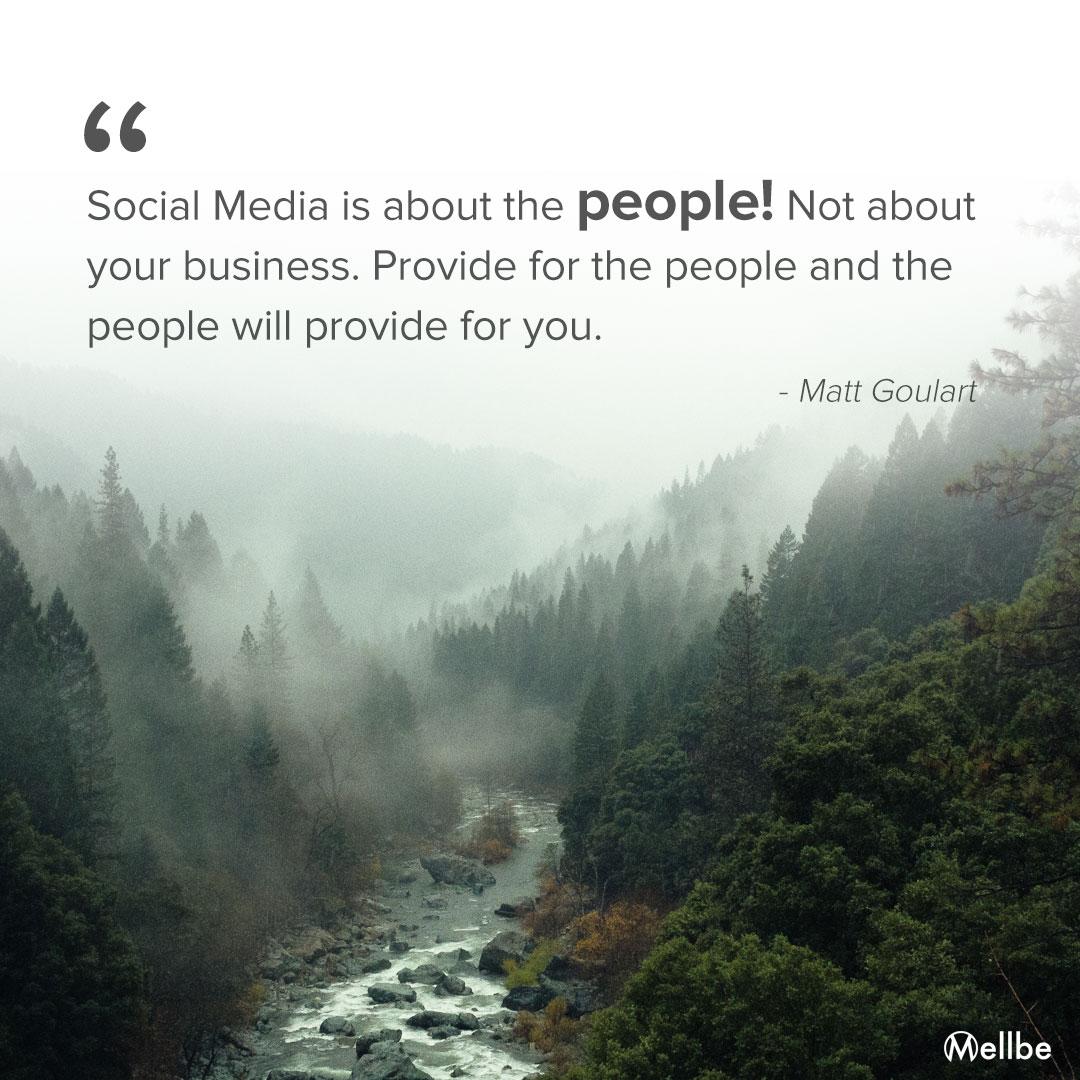 Social media quote