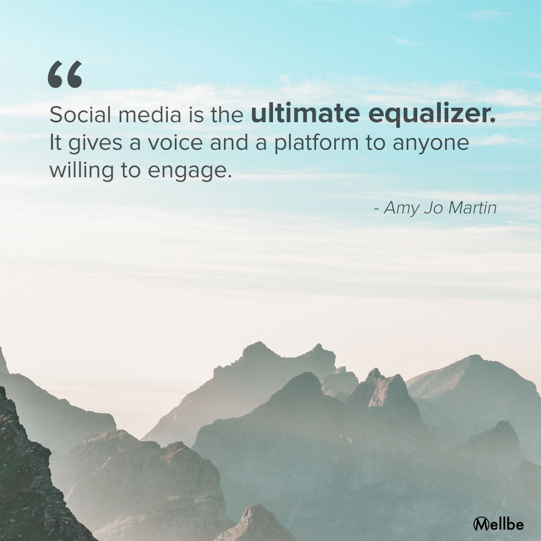 Social media quote of the day